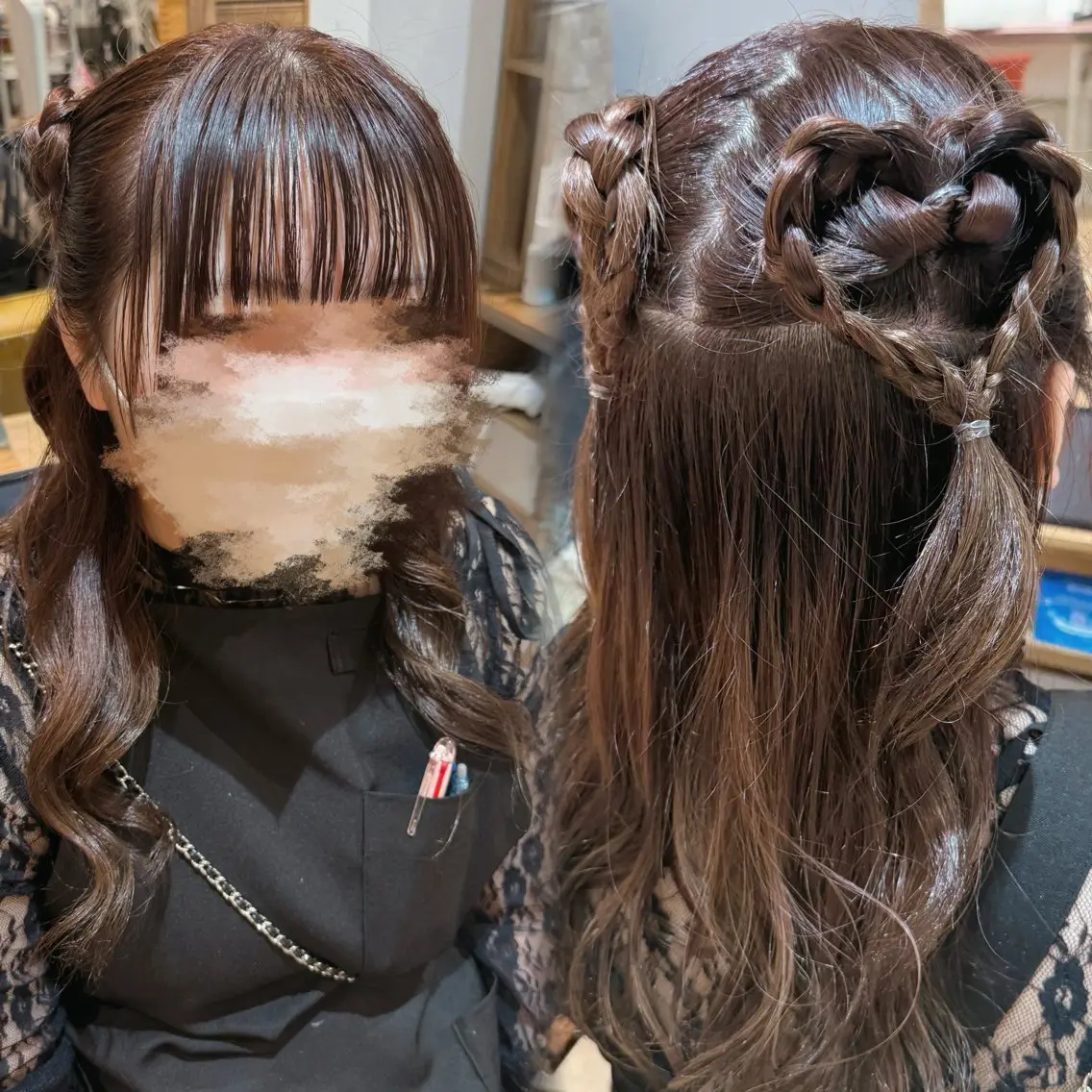 ロング デート ヘアセット 武蔵小山駅4分🤍 セイラ モデル募集中のヘアスタイル