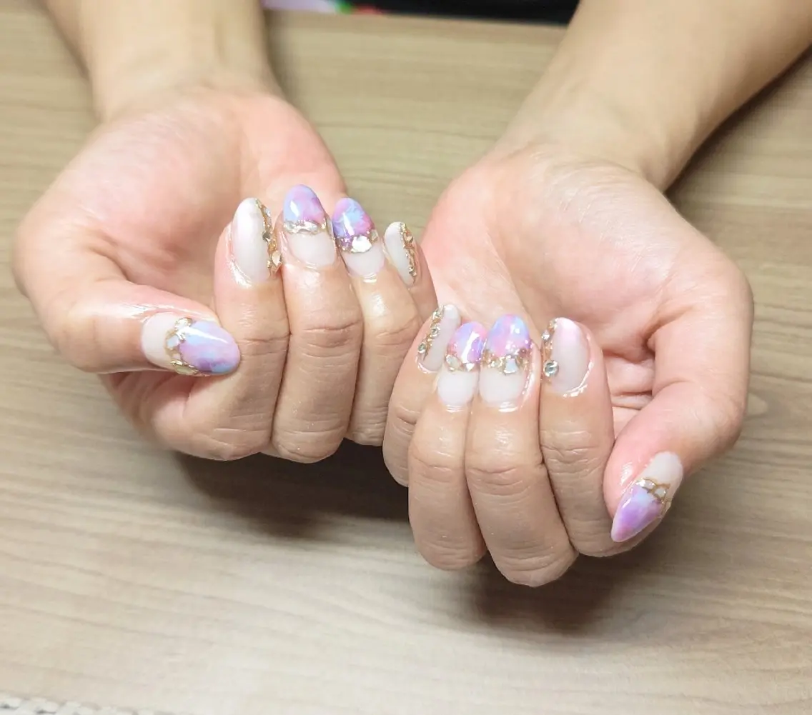 ネイル ハンドネイル 中嶋 茜のネイルデザイン