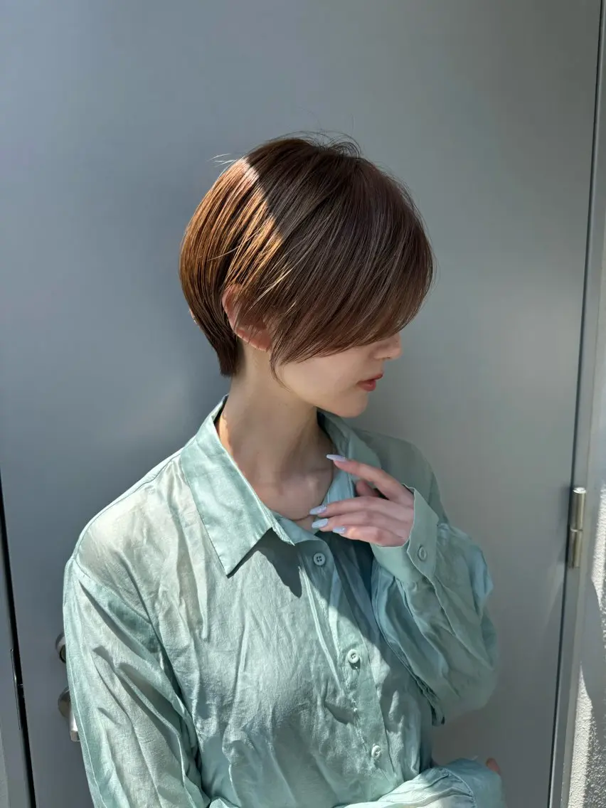 カラー 織江 叶夢のヘアスタイル