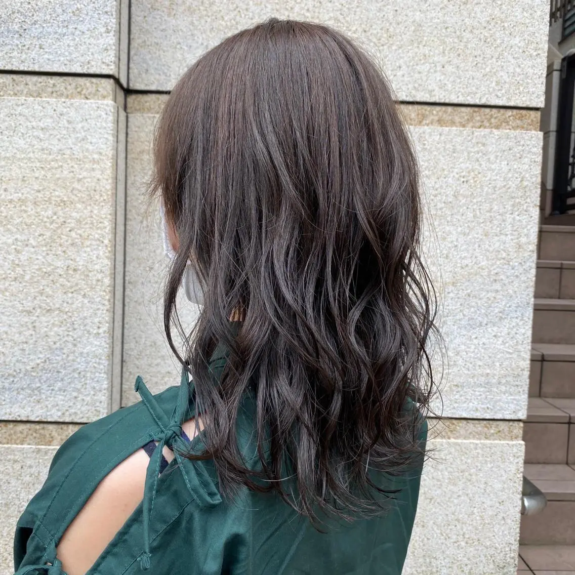 セミロング カラー Maho🍃 #池袋 #眉毛 #実績豊富のマツエク・マツパデザイン