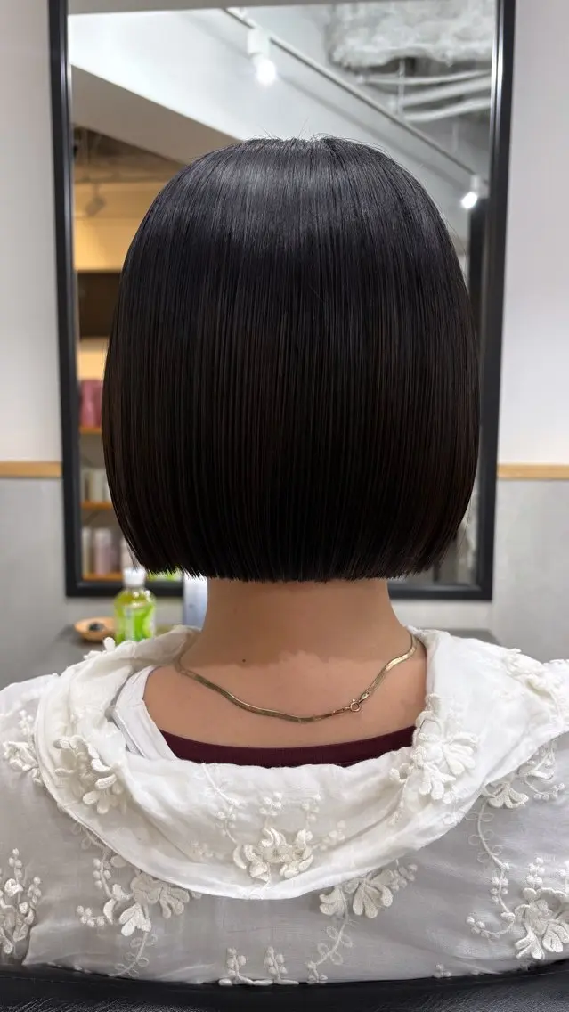 ショート カット トリートメント 新宿/ボブ/レイヤー 縮毛矯正/SACHIのヘアスタイル