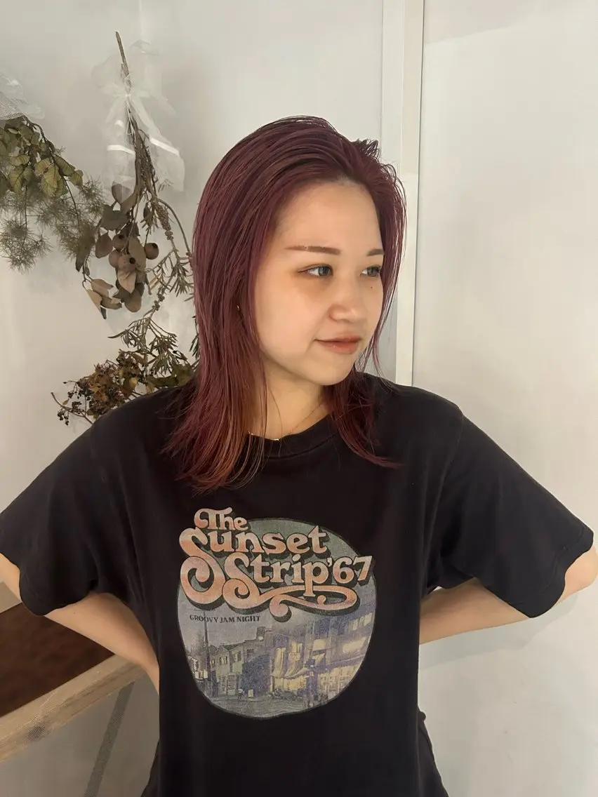 カラー かがやしづ ⭐️カラーモデルのヘアスタイル