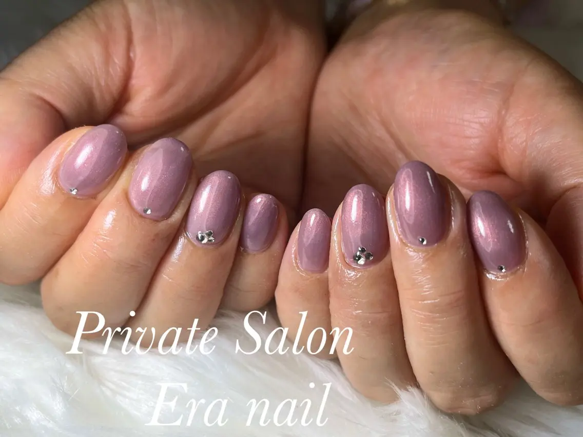ネイル ワンカラーネイル ハンドネイル Era nailのネイルデザイン
