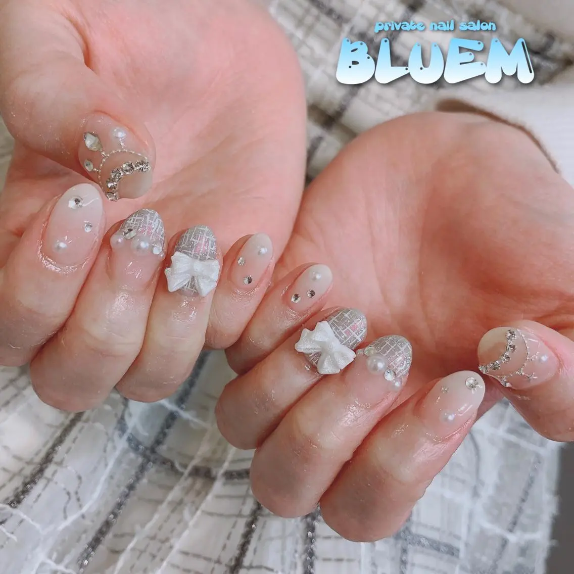 ネイル ハンドネイル BLUEM なな🐶のネイルデザイン