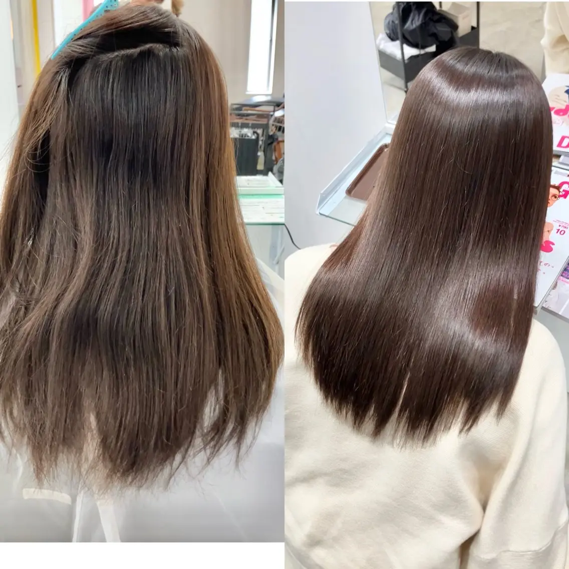 ロング 髪質改善 縮毛矯正 落合孝臣/新潟駅南 /髪質改善のヘアスタイル