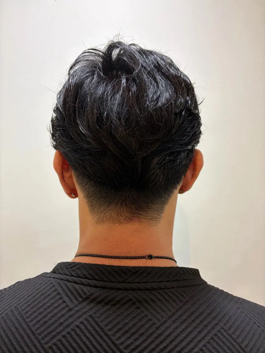 パーマ メンズ カラーモデル募集宗岡 省吾のヘアスタイル