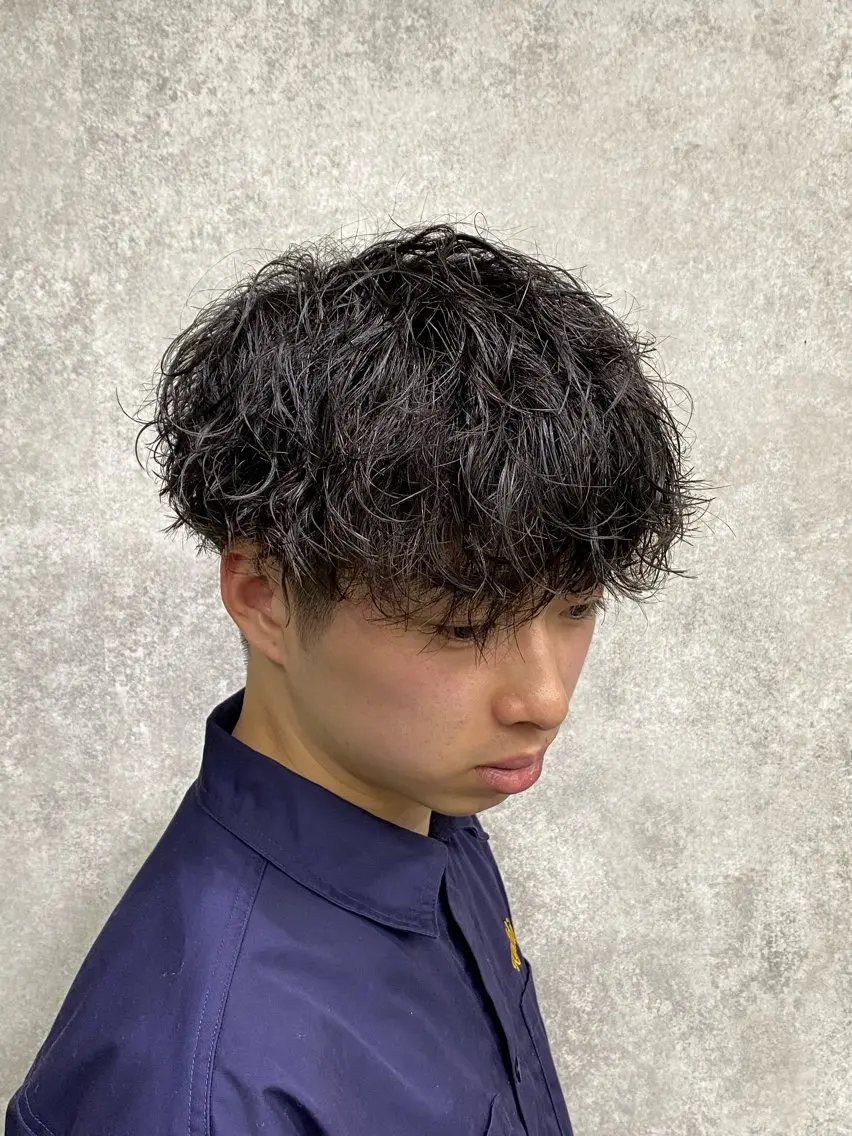 パーマ メンズ メンズパーマ 【メンズ専門】中本 翔大のヘアスタイル