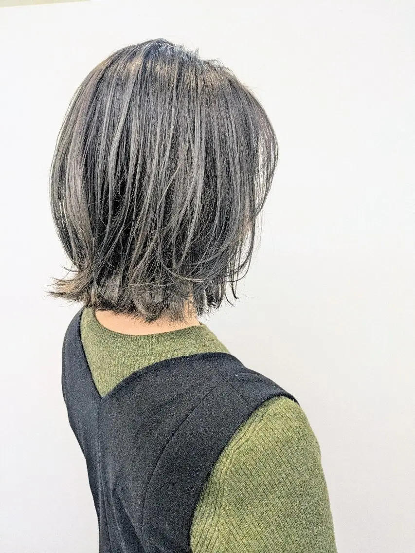 似合わせカット 髪質改善カラー トリートメントの写真