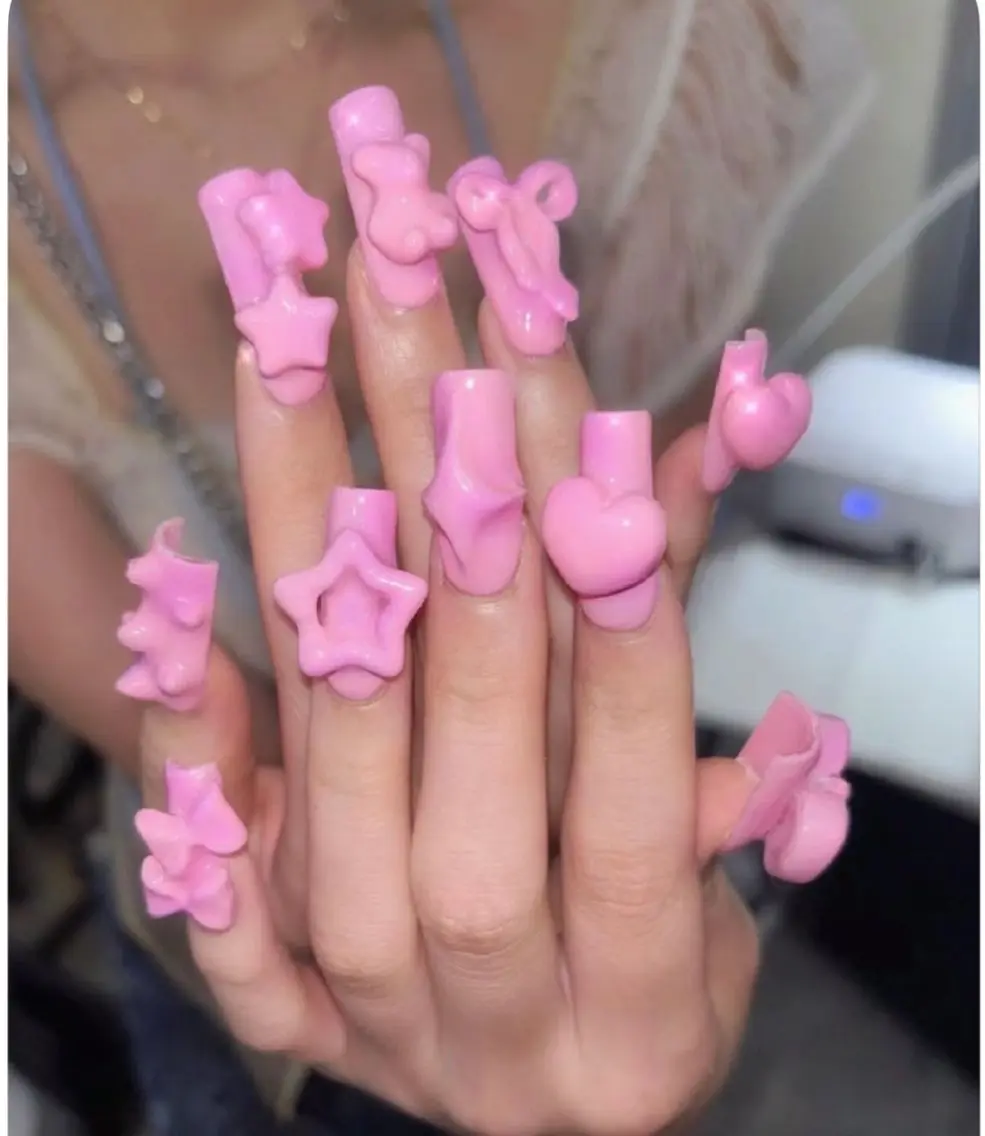 ネイル フレンチネイル グラデーション 韓国ネイル マグネットネイル シンプルネイル ハンドネイル CoMo Nailのネイルデザイン