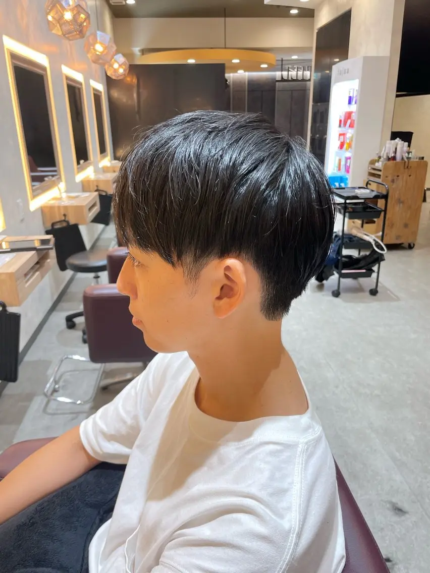メンズ マッシュ 柳田 光のヘアスタイル