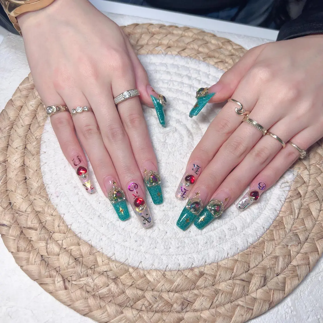 ネイル ハンドネイル M 🌷Nail 長さだし専門店のネイルデザイン