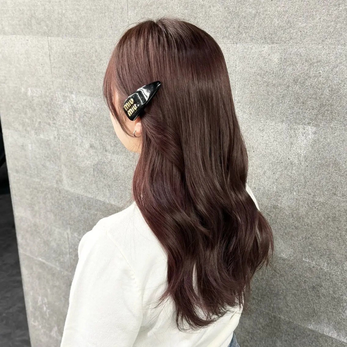 カラー ブリーチ ブリーチなしカラー レッドカラー ヘアカラー 透明感カラー🤍/ 韓国ヘア🎀めいのヘアスタイル