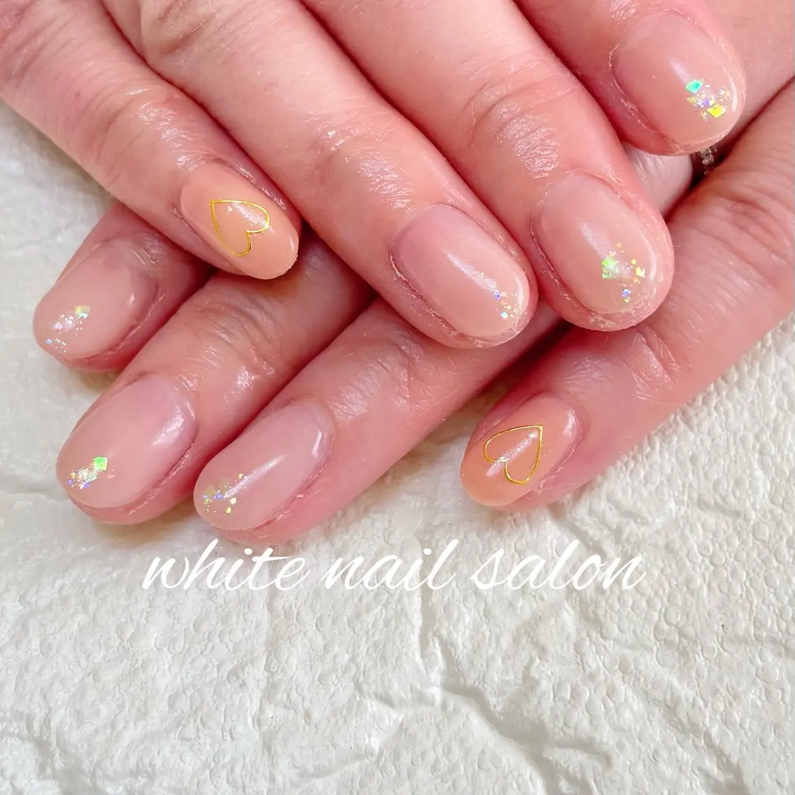 ネイル フットネイル ハンドネイル white nail salonのネイルデザイン