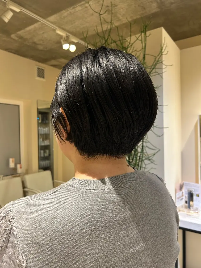 ショート 笹木 菜々子のヘアスタイル