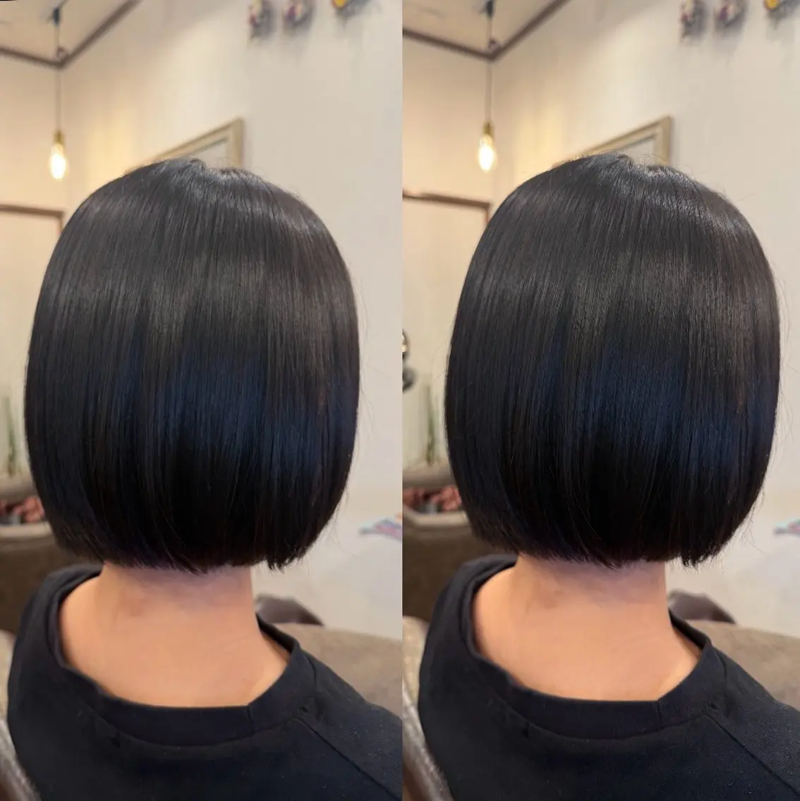 ミディアム 森川 美保のヘアスタイル