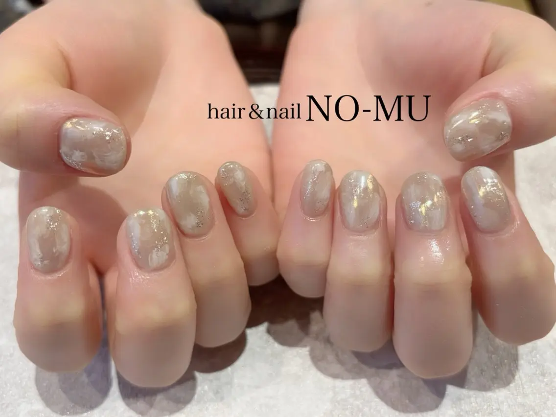 ネイル ニュアンスネイル ハンドネイル hair＆nail NO-MUのネイルデザイン