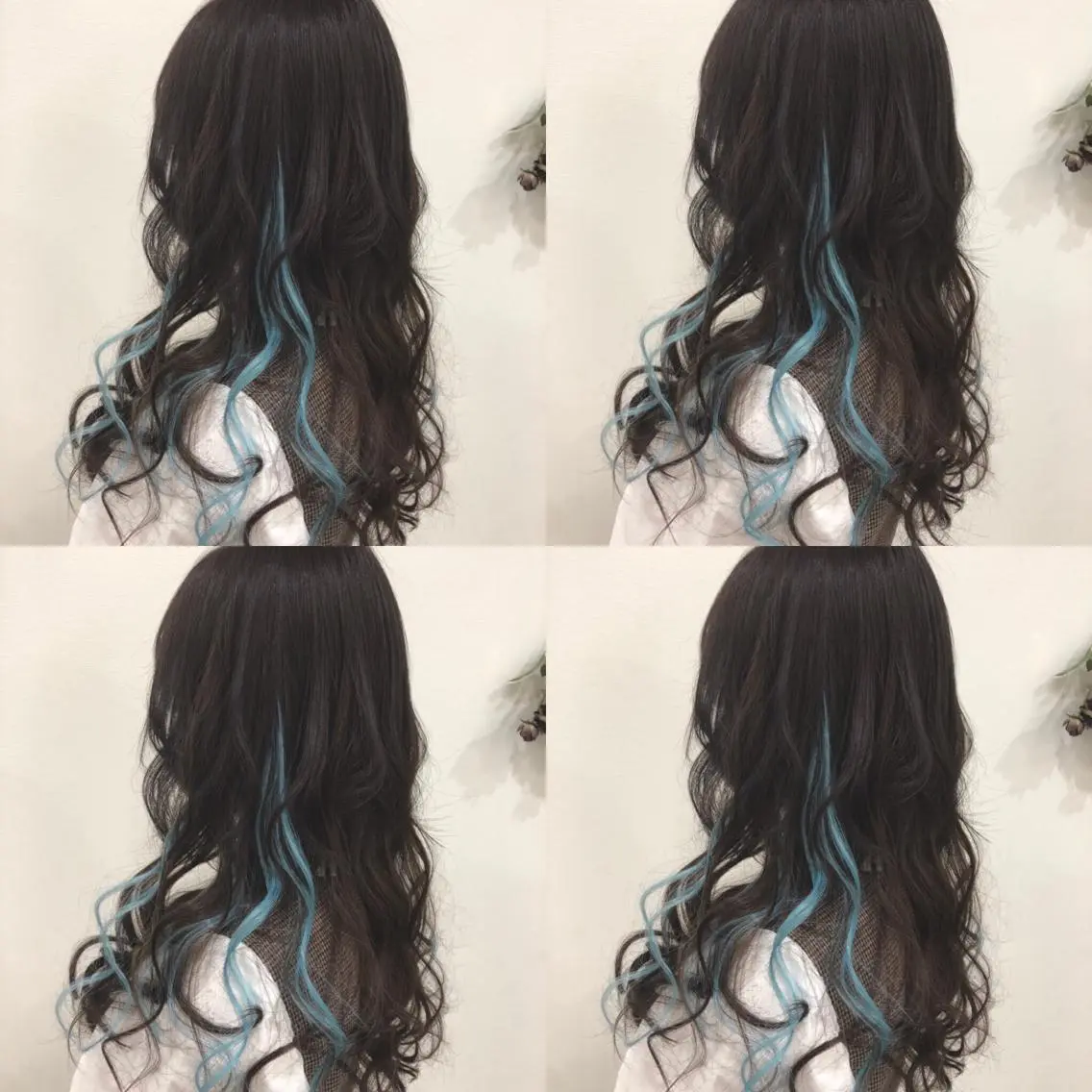 ロング カラー シールエクステ イヤリングカラー エクステ 🌷MAYU 🌷のヘアスタイル