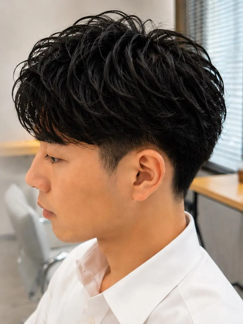 メンズ ビジネス メンズショート カット 保立メンズパーマ /メンズカット船橋駅のヘアスタイル