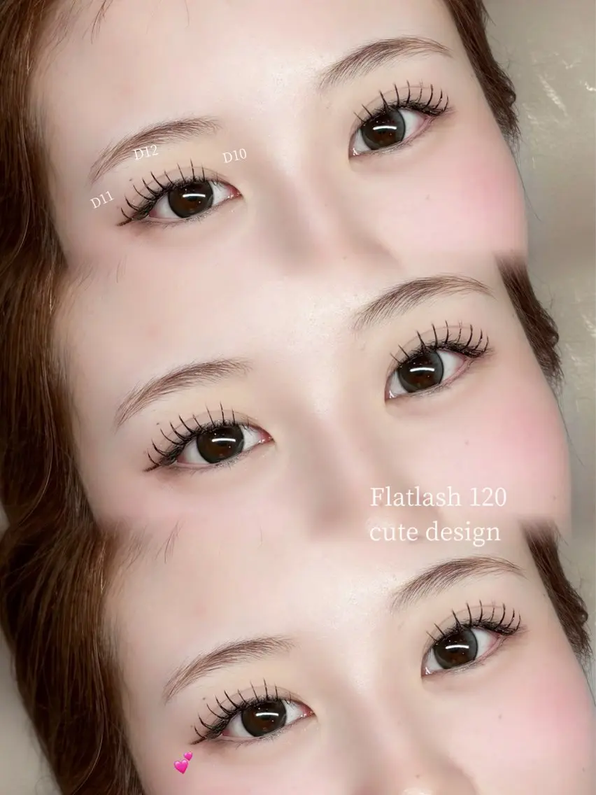 [オフ込み]フラットラッシュ120本＋眉ワックスの写真