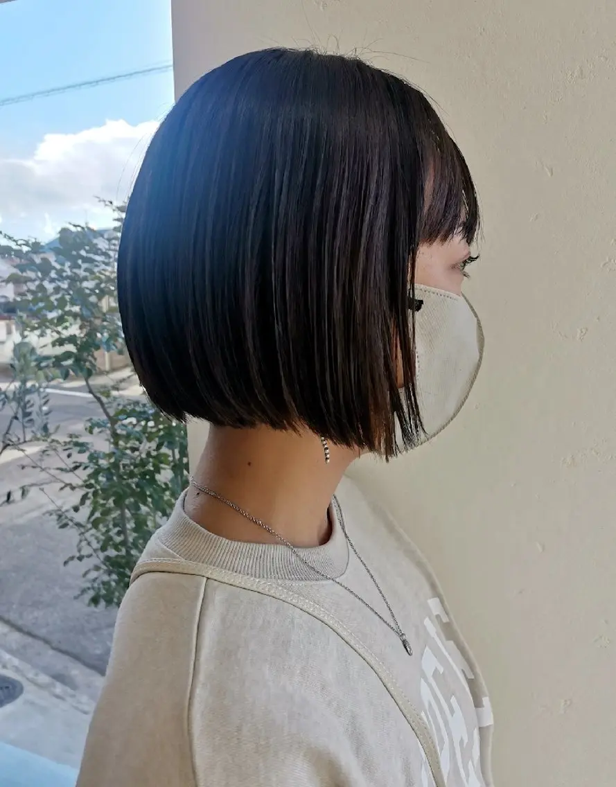 ショート ボブ sameya maiのヘアスタイル