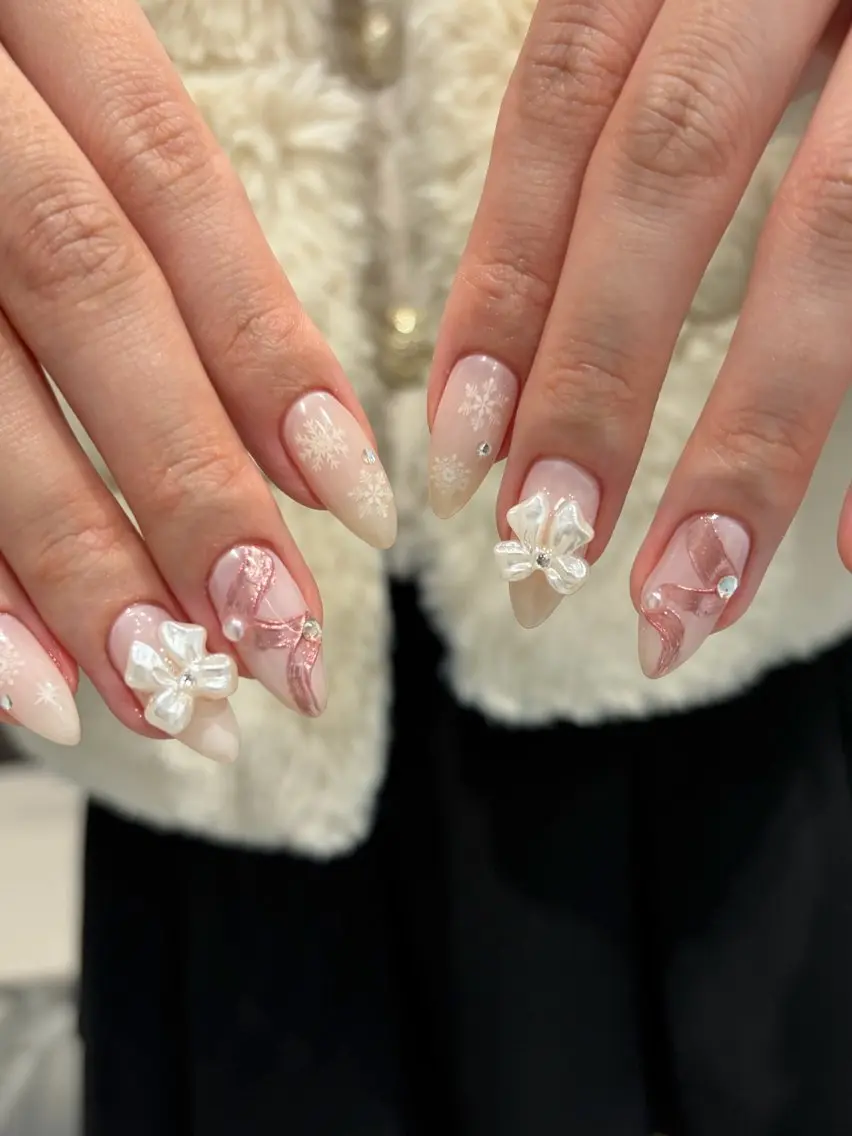 ネイル ハンドネイル 【うるちゅるnail 】🩰maiのネイルデザイン