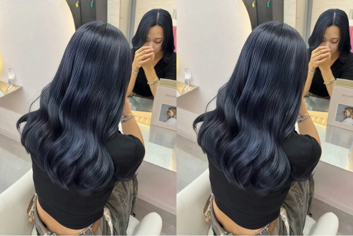 ロング カラー 【メンズ特化】池袋 韓国スタイル飯塚のヘアスタイル