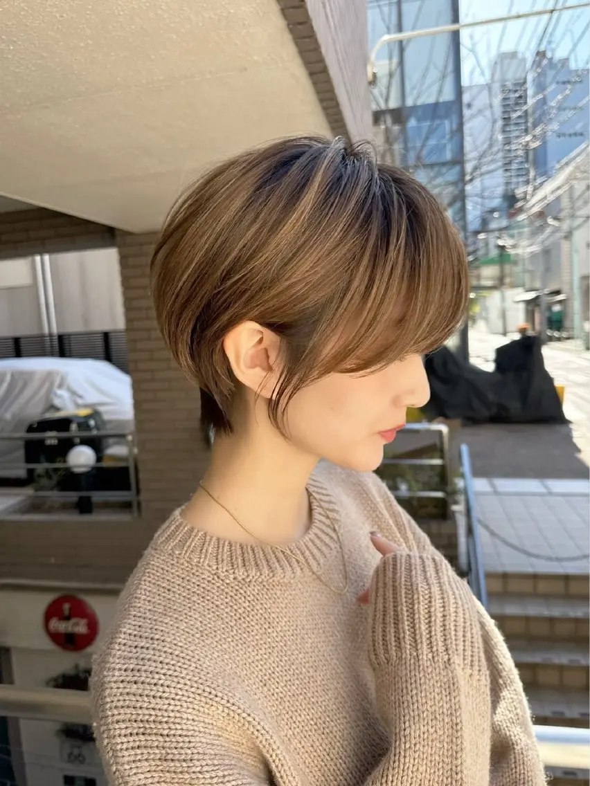 ショート 🫧似合わせショート ゴヤ🫧のヘアスタイル