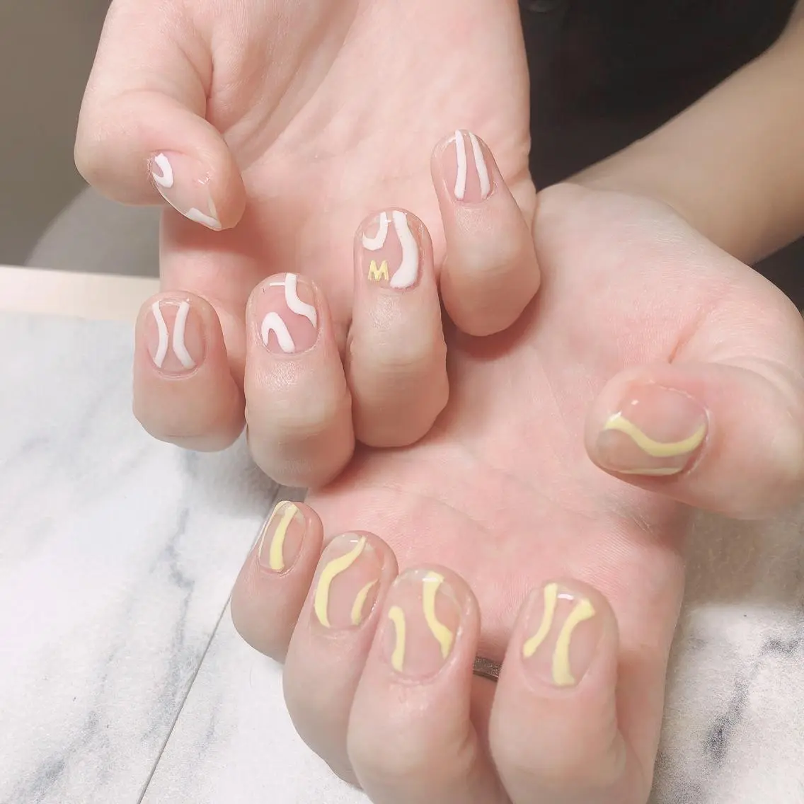 ネイル 持ち込み 結城 怜菜のネイルデザイン