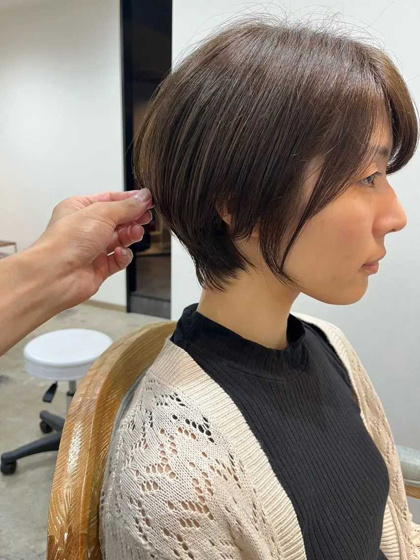 ショート ショートヘア ショート&ボブ井上 菜樹のヘアスタイル