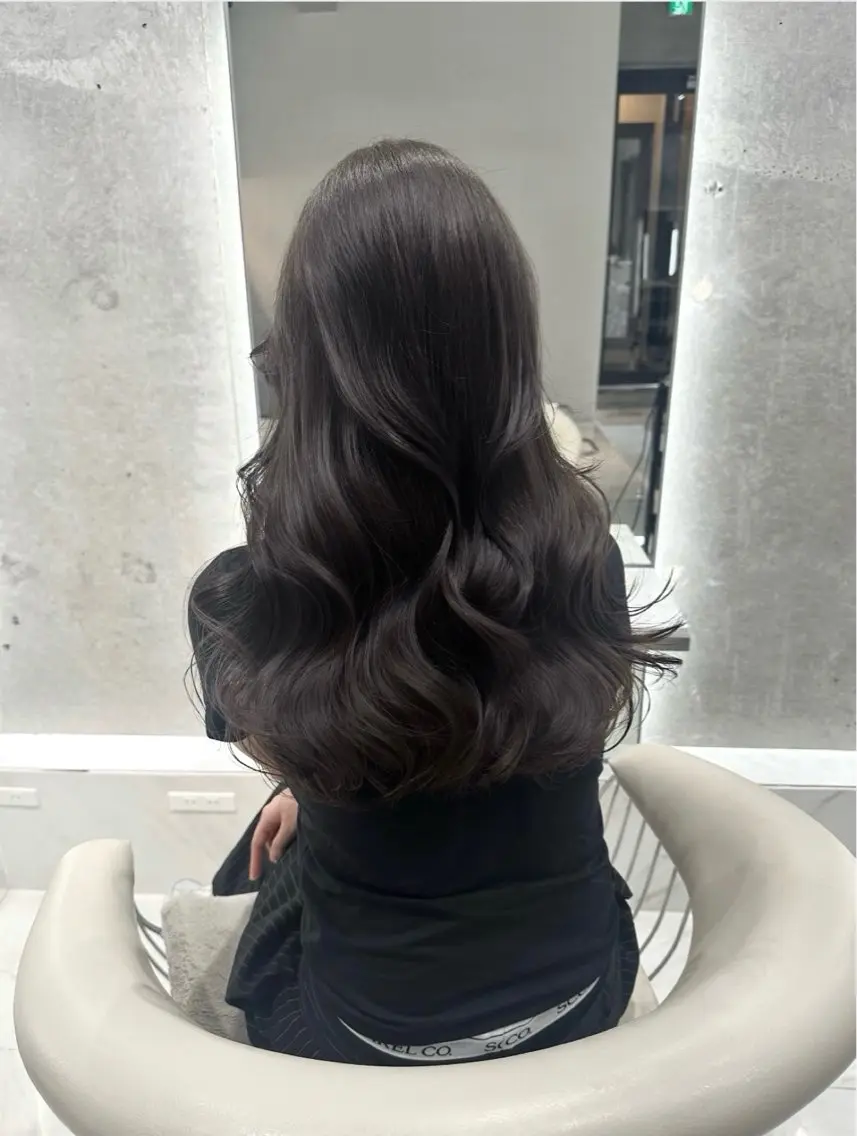 ロング カラー ♡Yoshino♡ 色っぽトレンドヘアのヘアスタイル