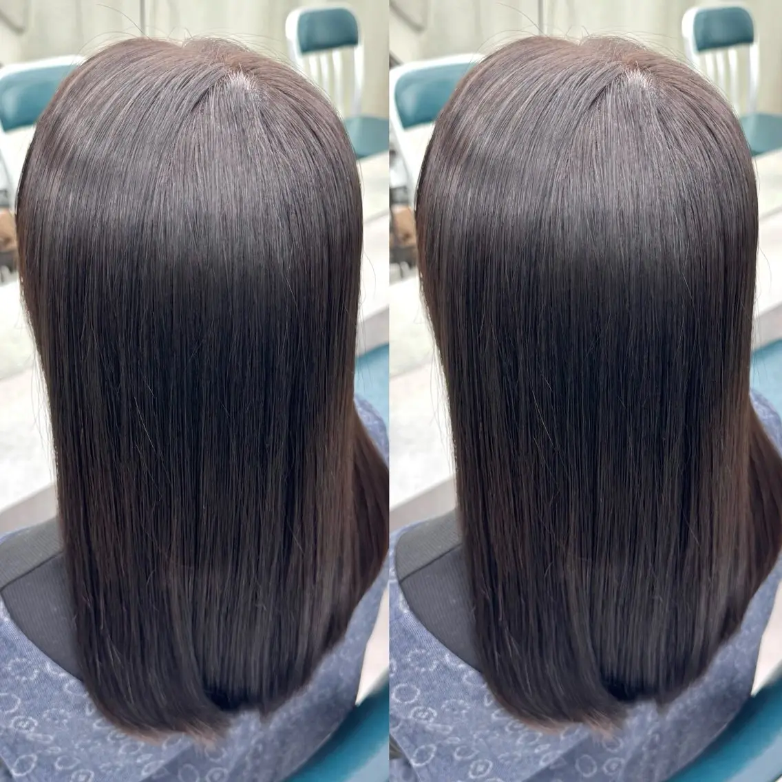 カラー ヘアカラー トリートメント ヘアメ🎀ハイトーン 🩵エクステ🪄しほのヘアスタイル