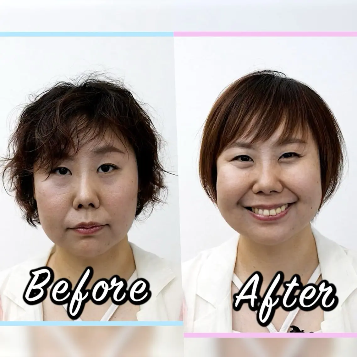 【40代以上限定】ダメージゼロの究極の髪質改善ストレート。もう縮毛矯正はいらない！最新ケラチンブローアウトで自然なツヤ髪の写真