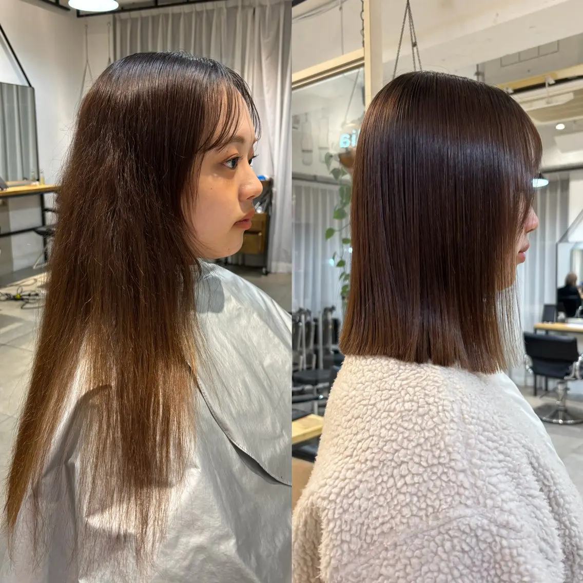 ミディアム 盛れる透明感カラー momokaのヘアスタイル