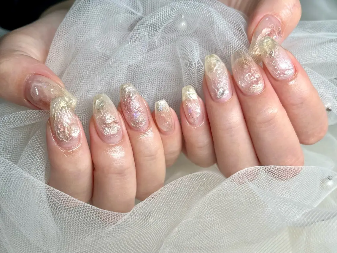 ネイル ハンドネイル joie ange rinna上本町のネイルデザイン