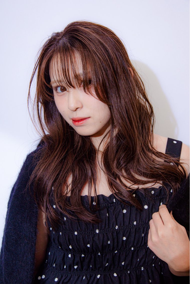 ロング カラー カット ヘアカラー トリートメント レイヤー👾ハイトー ンカラー👾ユースケのヘアスタイル