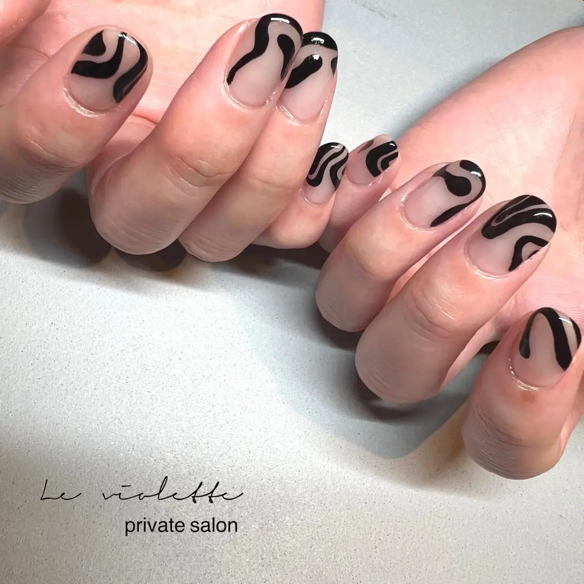 ネイル ハンドネイル le violetteのネイルデザイン