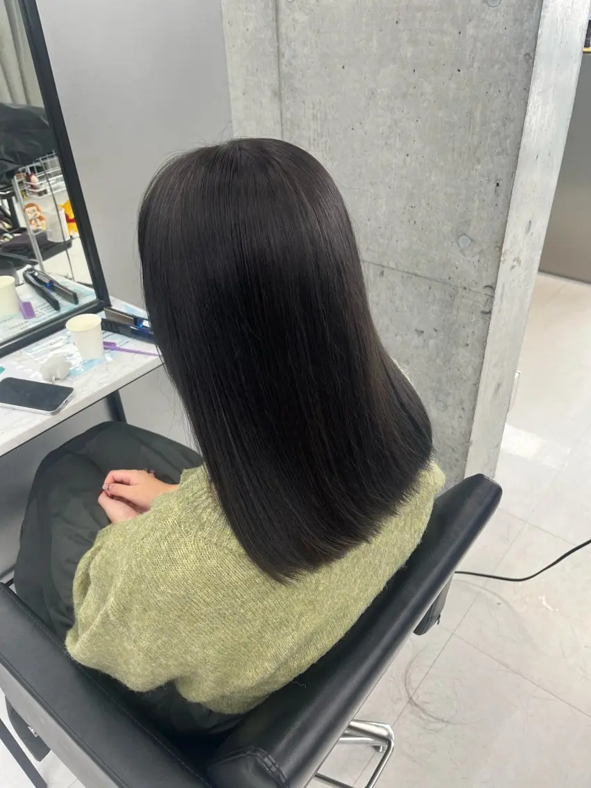 セミロング pink hair 🩷mayu🩷のヘアスタイル