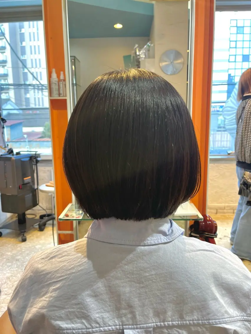 ショート カット うしだ かおるのヘアスタイル
