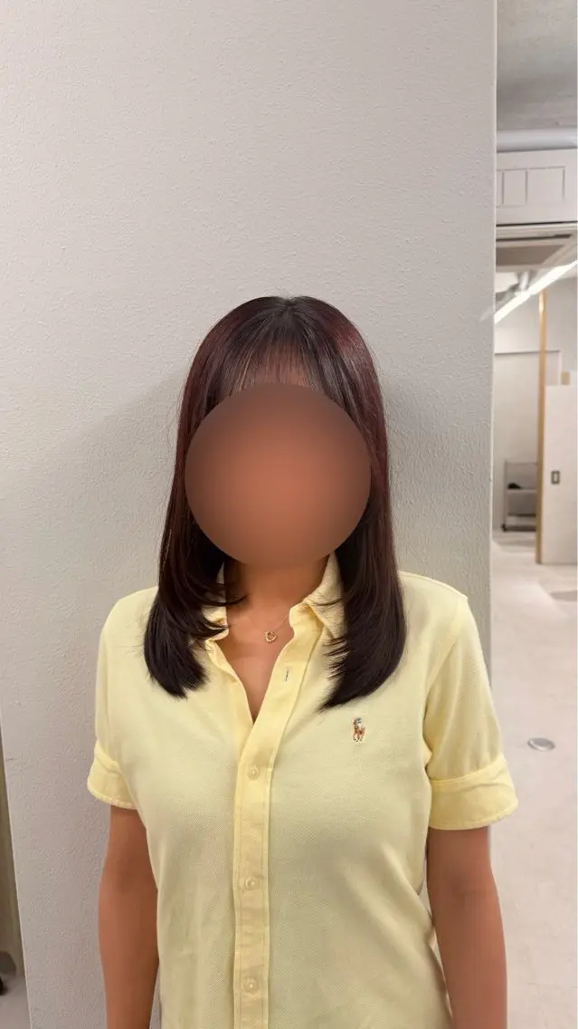 ロング SLASHスラッシュ 菅野あかねのヘアスタイル