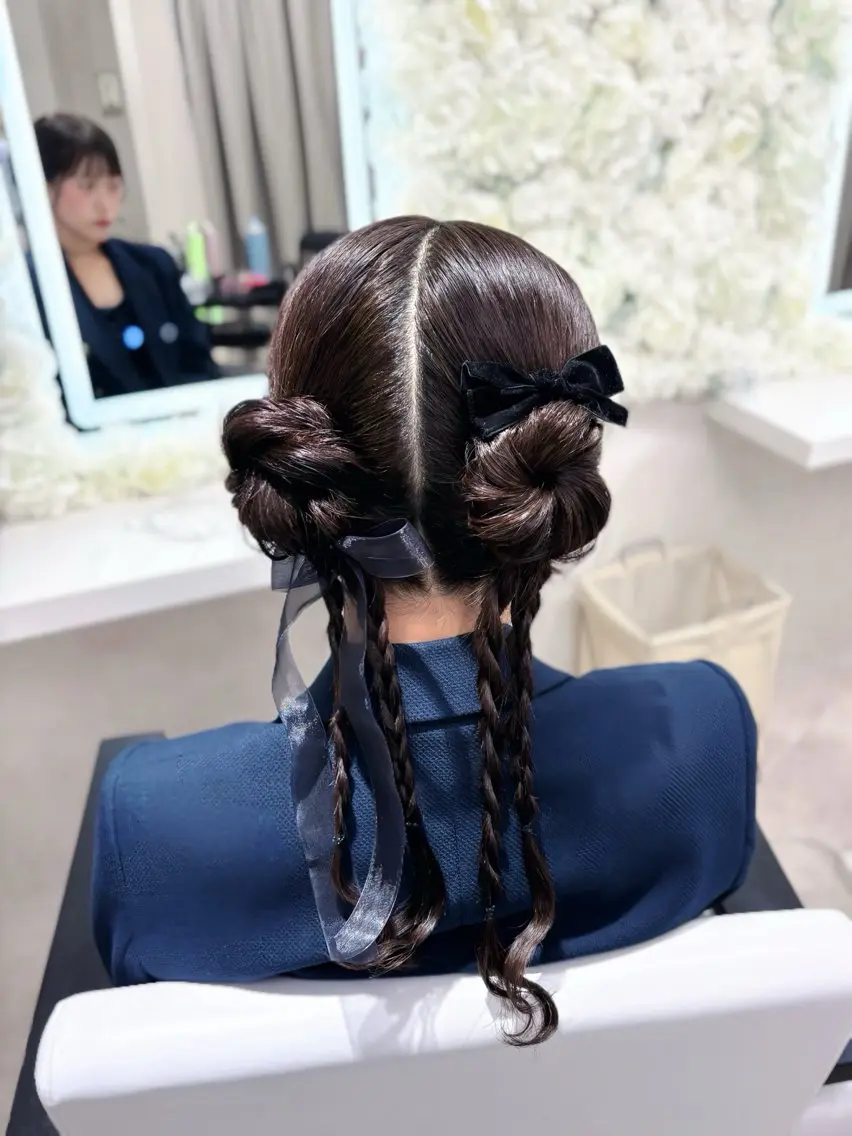ヘアアレンジ ヘアセット ベルグロー原宿 🦋ꜱᴀᴋᴜʀᴀのヘアスタイル