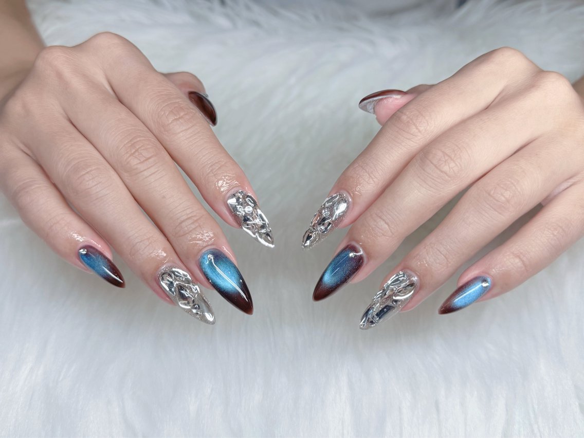 カラー ハンドネイル GOHOUBI Nail 心斎橋店のネイルデザイン