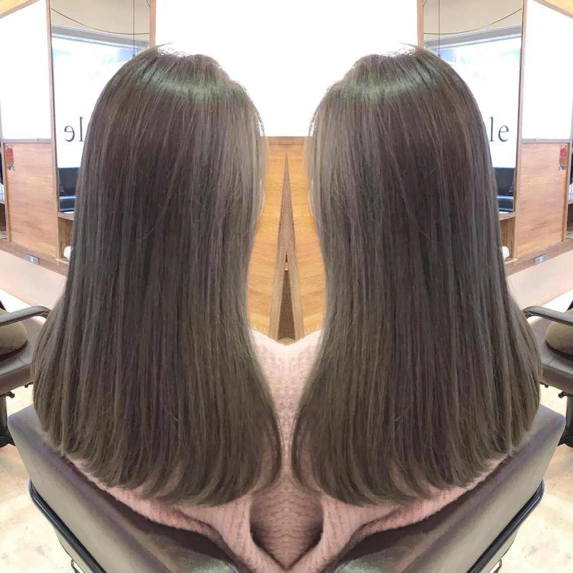 ロング カラー ハイライトカラー イルミナカラー ハイライト 青木 茂樹⭐️ 透明感カラーのヘアスタイル