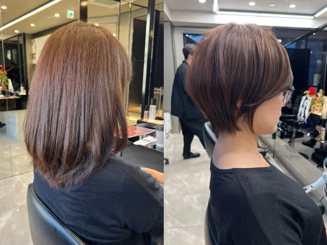 ショート カラー カット ヘアカラー 🧡ショートの達人 🧡SHOのヘアスタイル