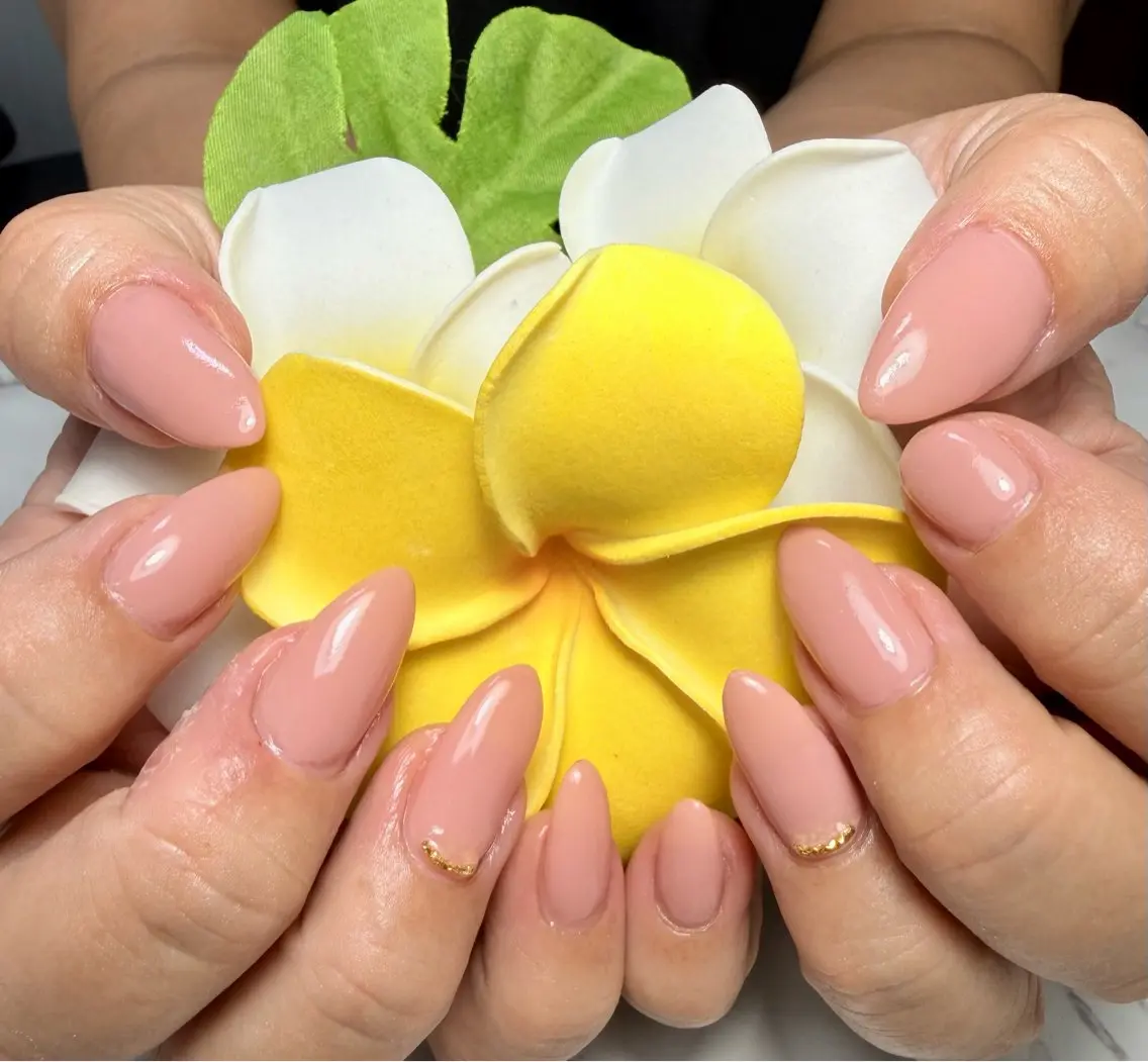 ネイル アートネイル チークネイル フラッシュネイル フラッシュマグ フレンチネイル Mai’s nailのネイルデザイン