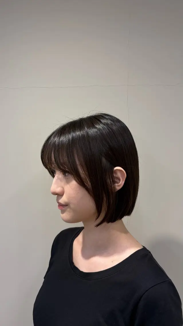 ショート ボブ maya🫧ショー ト/ボブカット🩵のヘアスタイル