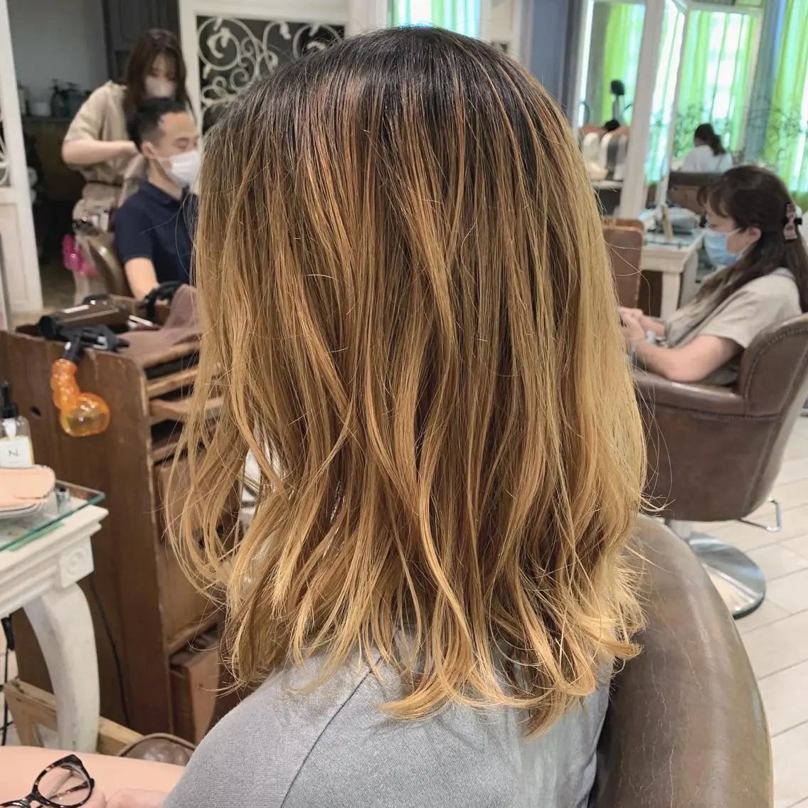 ミディアム カラー パーマ ヘアアレンジ カット ヘアカラー トリートメント メンズパーマ特化🔥 ツイスパ/シャドウのヘアスタイル