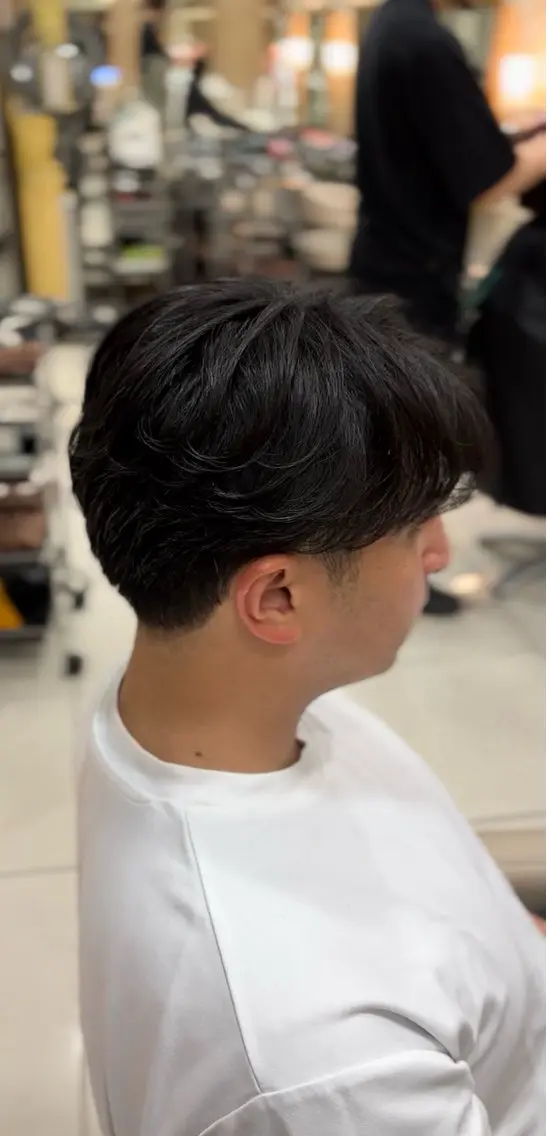 メンズ センターパート カット ☀️原口 陽太☀️のヘアスタイル