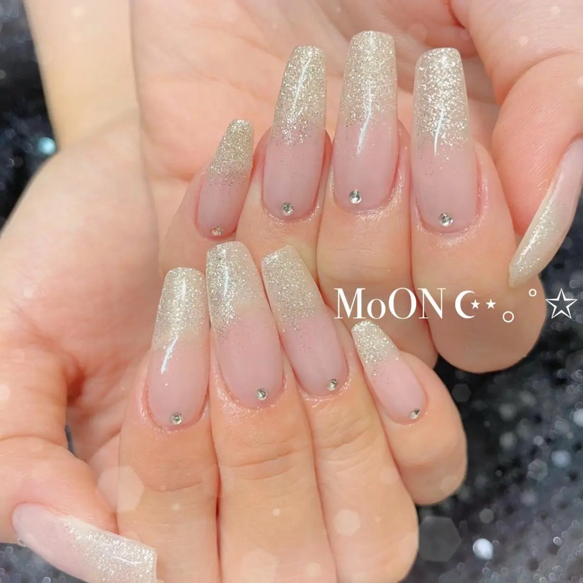 ネイル グラデーション ハンドネイル ハンドケア MoON...❤︎ MeGuのネイルデザイン
