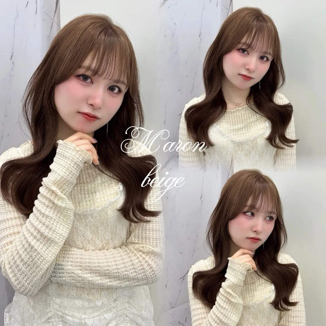 ロング カラー ヘアカラー ParveMix ♡白神みやびのヘアスタイル
