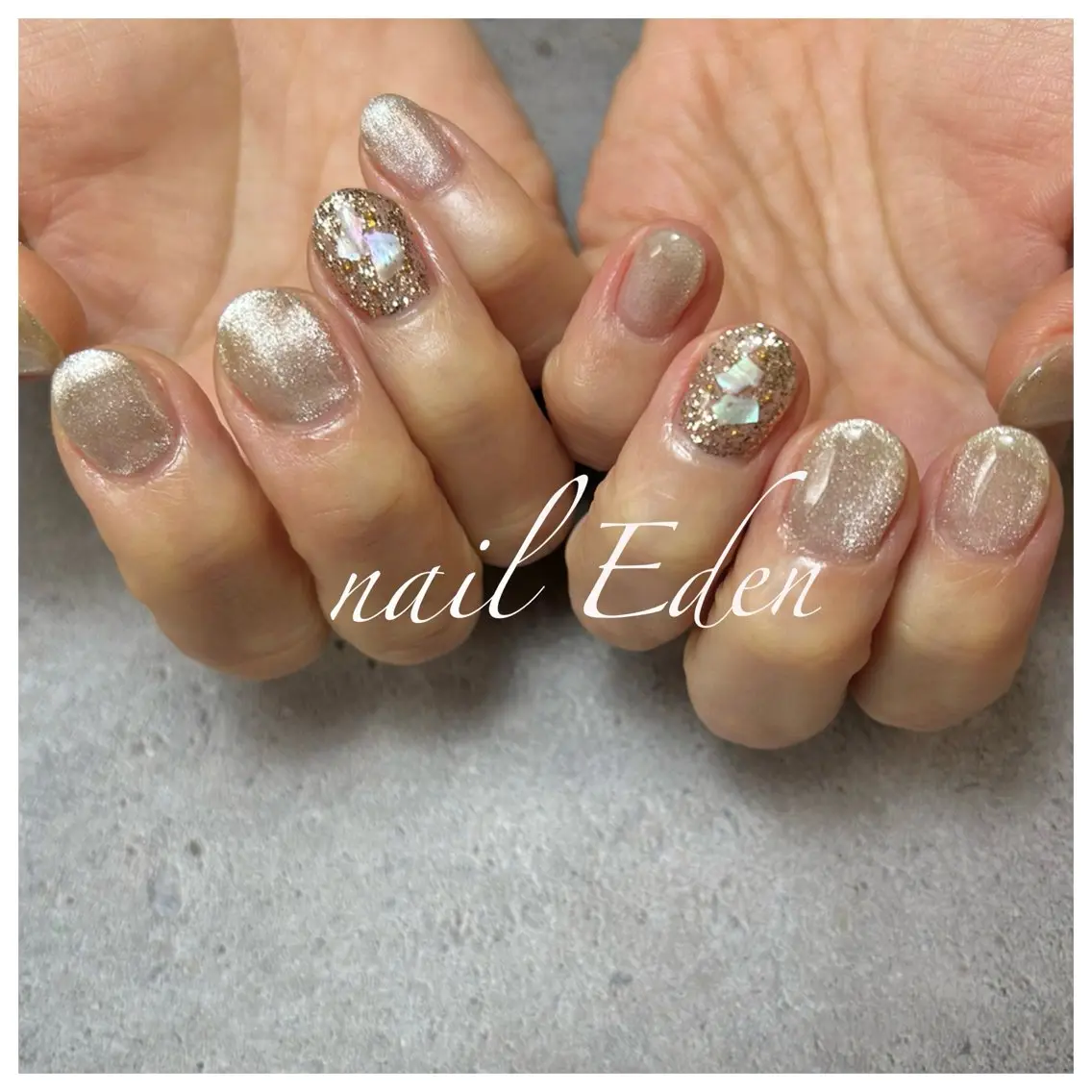 ネイル 持ち込み Eden ♾️のネイルデザイン